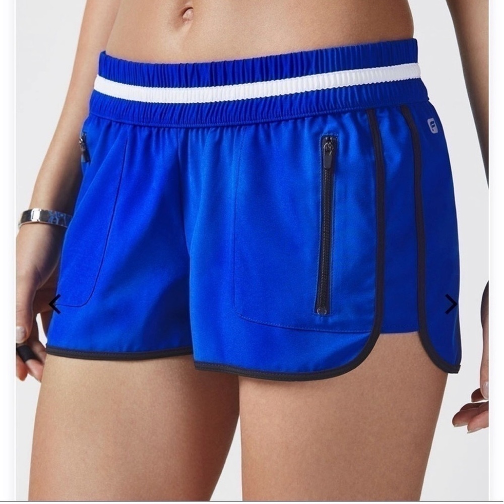Fabletics Blue Tyson Short women large run active bottoms